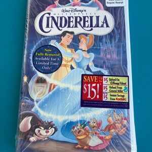 Disney Cinderella VHS